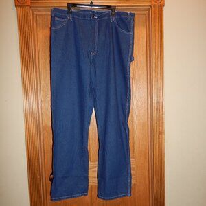 NEW NWT Men's Size 42x34 Dickies Carpenter Blue Jeans Work Pants Straight Leg